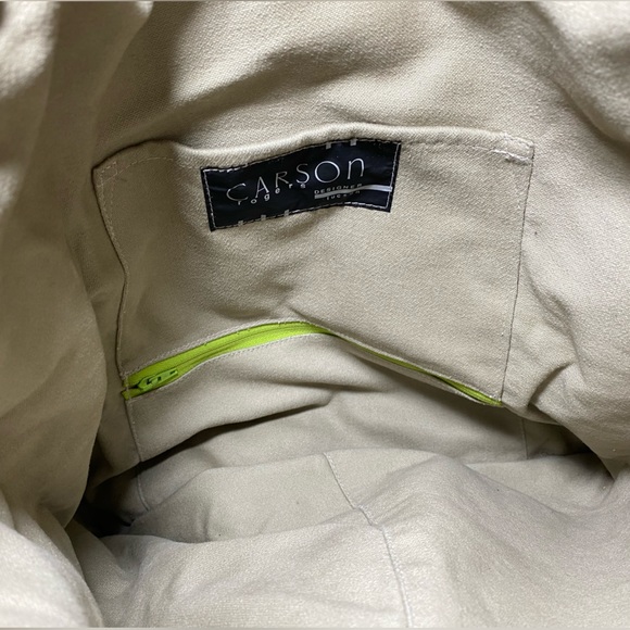 Carson Rogers 4-Way Carogi Convertible Messenger Bag Backpack - GUC Red Tapestry - Picture 5 of 7